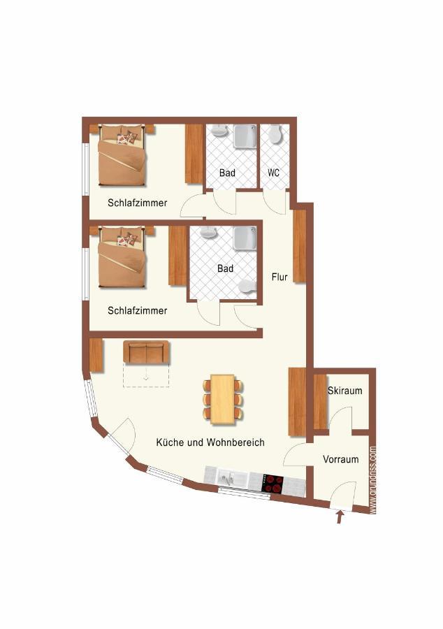 Haus Woehrer / Appartement Fischbacher Schladming Luaran gambar